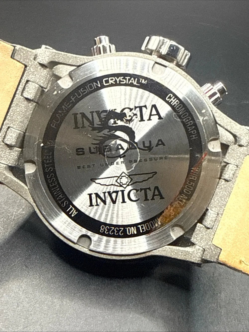 Invicta Subaqua 23238 Mother Of Pearl Face (Stunning) New Battery
